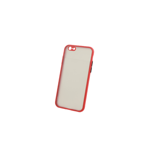 Bomba Kvalitný TPU obal matný pre iPhone - červený Model iPhone: iPhone 6s, 6 C313_IPHONE_6S-_6_-_RED