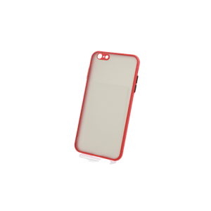 Bomba Kvalitný TPU obal matný pre iPhone - červený Model iPhone: iPhone 6s Plus, 6 Plus C313_IPHONE_6S_PLUS-_6_PLUS_-_RE