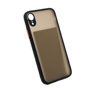 Bomba Kvalitný TPU obal matný pre iPhone - čierny Model iPhone: iPhone XR C313_IPHONE-XR-BLACK
