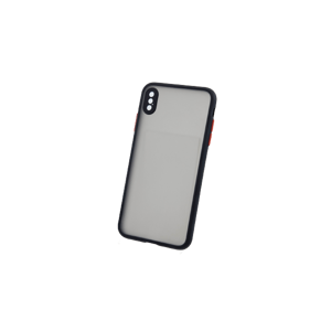 Bomba Kvalitný TPU obal matný pre iPhone - čierny Model iPhone: iPhone XS Max C313_IPHONE_XS_MAX-BLACK