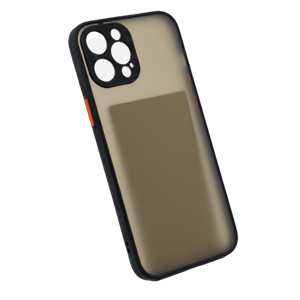 Bomba Kvalitný TPU obal matný pre iPhone - čierny Model iPhone: iPhone 12 Pro MAX C313_IPHONE12PROMAX-BLACK