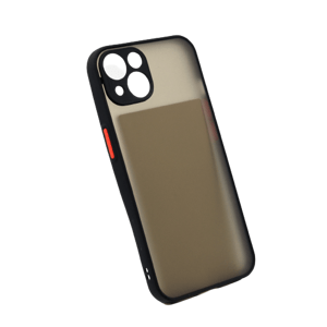Bomba Kvalitný TPU obal matný pre iPhone - čierny Model iPhone: iPhone 13 C313_IPHONE13-BLACK