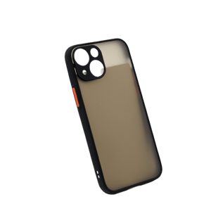 Bomba Kvalitný TPU obal matný pre iPhone - čierny Model iPhone: iPhone 13 Mini C313_IPHONE13MINI-BLACK