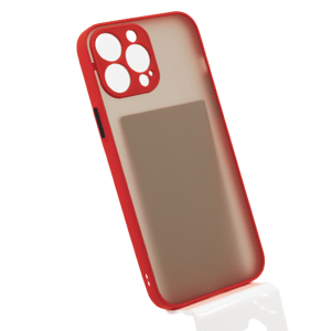 Bomba Kvalitný TPU obal matný pre iPhone - červený Model iPhone: iPhone 14 Pro MAX C313_IPHONE14PROMAX-RED