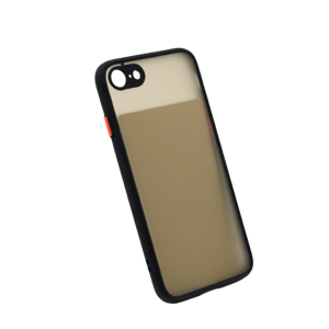 Bomba Kvalitný TPU obal matný pre iPhone - čierny Model iPhone: iPhone 8, 7, SE (2020) C313_IPHONE8-7-BLACK