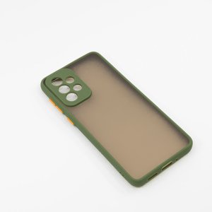 Bomba Kvalitný TPU obal matný pre Samsung - army zelená Model Samsung: Galaxy A33 5G C313_SAM-A33-5G-ARMY_GREEN