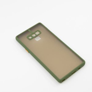 Bomba Kvalitný TPU obal matný pre Samsung - army zelená Model Samsung: Galaxy Note 9 C313_SAM-NOTE9-ARMY_GREEN