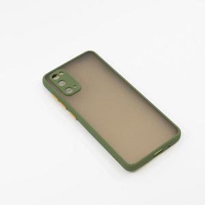 Bomba Kvalitný TPU obal matný pre Samsung - army zelená Model Samsung: Galaxy S20 C313_SAM-S20-ARMY_GREEN