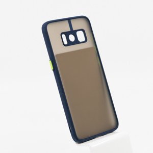 Bomba Kvalitný TPU obal matný pre Samsung - modrý Model Samsung: Galaxy S8 C313_SAM-S8-BLUE