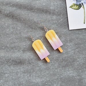Girly Náušnice oranžový nanuk ES110/ORANGEICECREAM