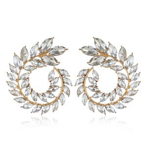 Girly Okrúhle náušnice Lyra strieborné ES112/SILVER