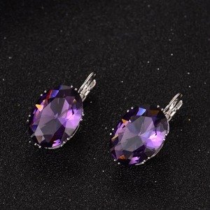 Girly Náušnice Frances lilac ES113/LILAC