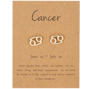 Girly Náušnice podľa znamenia Zodiac edition Znamenia: Rak ES229/CANCER
