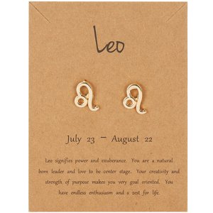 Girly Náušnice podľa znamenia Zodiac edition Znamenia: Lev ES229/LEO