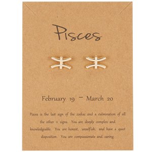 Girly Náušnice podľa znamenia Zodiac edition Znamenia: Ryby ES229/PISCES