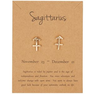Girly Náušnice podľa znamenia Zodiac edition Znamenia: Strelec ES229/SAGITTARIUS