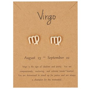 Girly Náušnice podľa znamenia Zodiac edition Znamenia: Panna ES229/VIRGO
