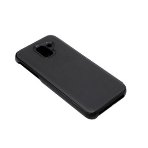 Bomba Zrkadlový silikónový otvárací obal pre Samsung - čierny Model Samsung: Galaxy A5 (2018) FL003BLACK_SAM-A5_-2018-