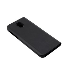 Bomba Zrkadlový silikónový otvárací obal pre Samsung - čierny Model Samsung: Galaxy J5 (2017) FL003BLACK_SAM-J5_-2017-