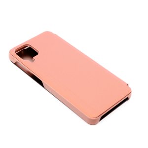 Bomba Zrkadlový silikónový otvárací obal pre Samsung - ružový Model Samsung: Galaxy A12 FL003PINK_SAM-A12
