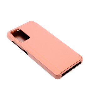 Bomba Zrkadlový silikónový otvárací obal pre Samsung - ružový Model Samsung: Galaxy A52s/A52 FL003PINK_SAM-A52S