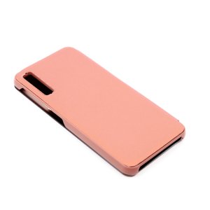 Bomba Zrkadlový silikónový otvárací obal pre Samsung - ružový Model Samsung: Galaxy A7 (2018) FL003PINK_SAM-A7-2018