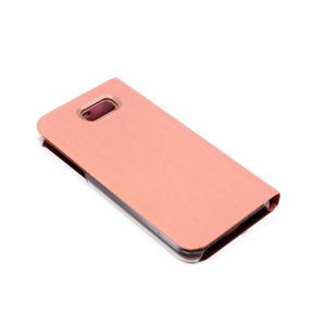 Bomba Zrkadlový silikónový otvárací obal pre Samsung - ružový Model Samsung: Galaxy J3 (2017) FL003PINK_SAM-J3_-2017-
