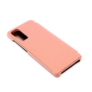 Bomba Zrkadlový silikónový otvárací obal pre Samsung - ružový Model Samsung: Galaxy S20 FE FL003PINK_SAM-S20FE