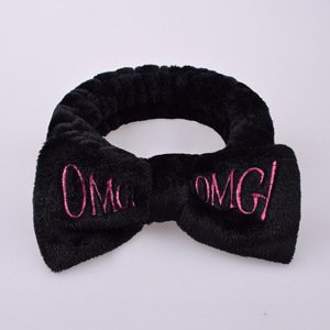 Girly OMG kozmetická čelenka čierna HB10/BLACK