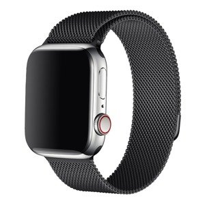 Bomba Módny Milánsky remienok pre Apple Watch Farba: Čierna, Veľkosť ciferníka Apple watch: 42/44/45mm IW16-BLACK42MM