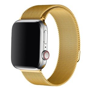 Bomba Módny Milánsky remienok pre Apple Watch Farba: Zlatá, Veľkosť ciferníka Apple watch: 42/44/45mm IW16-GOLDEN42MM