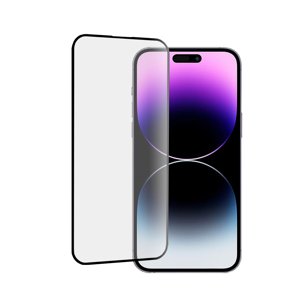 Mocolo 3D zakrivené sklo s celoplošným lepením - iPhone 14 pro Max - čierne KF2311085