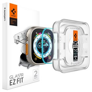 Spigen Glas.tR EZ Fit (2 balenia) ochranné sklo - Apple Watch Ultra (49 mm) - číre KF2311594