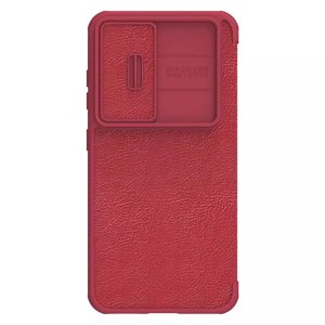 Nillkin Qin Kožený PRO obal na - Samsung Galaxy S23 Plus - červená KF2311658