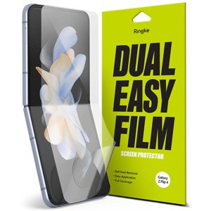 Ringke Dual Easy Full (2 ks) - Ochranné sklo pre Samsung Galaxy Z Flip4 - Priehľadné KF2311695