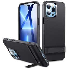ESR Air Shield Boost Kickstand kryt na - iPhone 13 pro Max - priesvitná čierna KF2312247