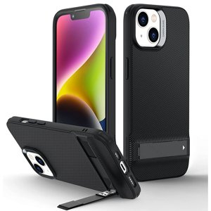 ESR Air Shield Boost Kickstand kryt na - iPhone 14 / iPhone 13 - priesvitná čierna KF2312248