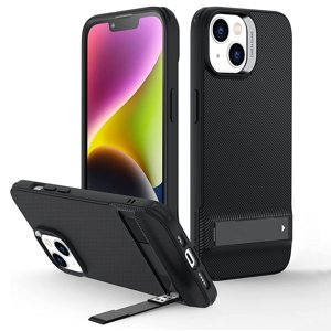 ESR Air Shield Boost Kickstand kryt na - iPhone 14 Plus - priesvitná čierna KF2312249