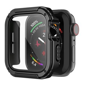 Lito Puzdro Watch Armor 360 + ochrana displeja - Apple Watch 1 / 2 / 3 (38 mm) - Čierne KF2312347