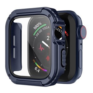 Lito Puzdro Watch Armor 360 + ochrana displeja - Apple Watch 1 / 2 / 3 (38 mm) - Modrá KF2312349