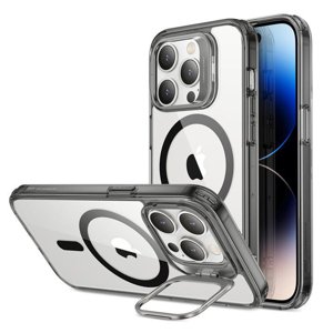 ESR Klasický stojan HaloLock pre iPhone 14 Pro – priehľadný čierny KF2312637