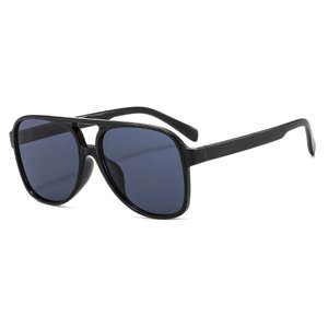 Techsuit Slnečné okuliare polarizované PC (98061) - UV ochrana - čierna / sivá KF2313325