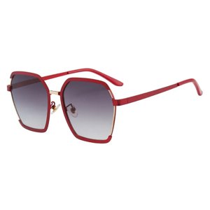 Techsuit Slnečné okuliare polarizované PC (191) - UV ochrana - červené KF2313332