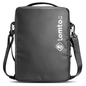 Tomtoc Defender taška na notebook cez rameno (A04D2D1) - s rohovou ochranou, viac spôsobov prenášania, 14´´ - čierna KF2313578