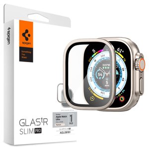 Spigen Glas.tR Slim PRO ochranné sklo na - Apple Watch Ultra - Titanium KF2313800
