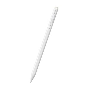 Baseus Dotykové Pero Smooth Writing 2 Series (SXBC060502) - iPad, Aktívne, Kapacitné, Odmietnutie dlane, LED - Biela KF2313886