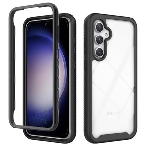 Techsuit Defense360 Pro – ochrana obrazovky + puzdro na Samsung Galaxy S23 FE – čierny KF2314549