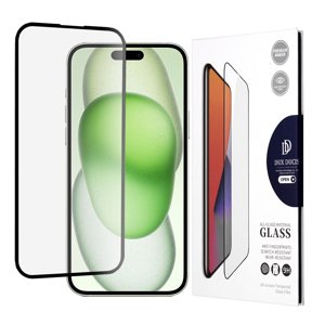Dux Ducis Temperované Sklo - iPhone 15 Plus - Čierne KF2314671