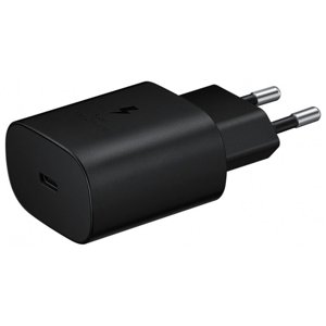 Samsung EP-TA800EBE nabíjačka (GP-PTU021SOABQ) – USB-C, 25W rýchlonabíjanie, 3A – čierna (bulk) KF2315160