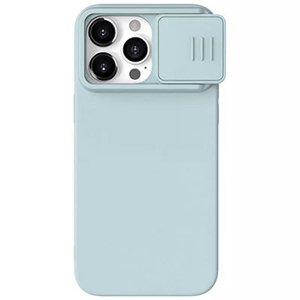 Nillkin CamShield Silky MagSafe Silicone kryt pre - iPhone 15 Pro - Haze modrá KF2315231